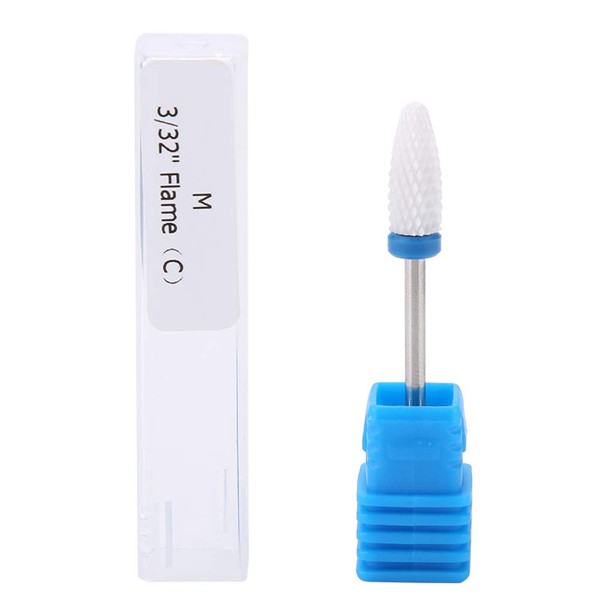 Ceramic Nail Drill Bit 5 Kinds of Cylinder Shape Grinding Head Nail Drill Bit for Manicure Accessories Nail Care Care Polishing Tool