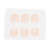 3 Strap Zipper Wound Closure Patches Breathable Seamless Elastic Zip
