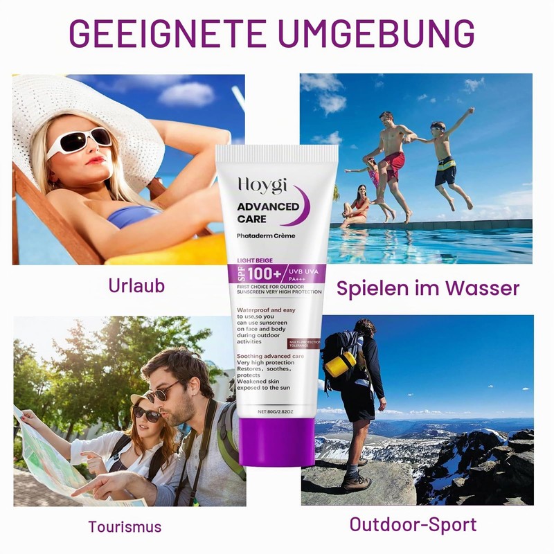 Sun Cream SPF 100.80 g Sun Cream for Face and