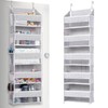 ULG 1 Pack Over Door Organizer with 5 Large Pockets