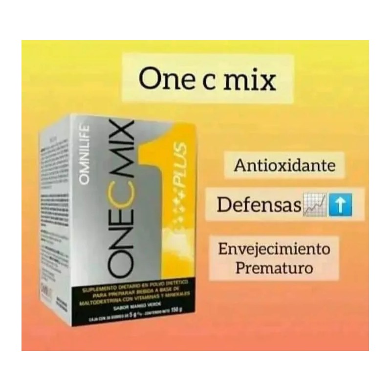 natural one c mix vitaminas sistema Inmunologico Alergias,gripa