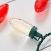 Home Accents Holiday 100-Light Smooth LED C9 Super Bright Red