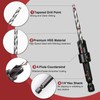 15PCS Countersink Drill Bit Set, Adjustable Tapered Counter Sink Drill