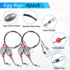 Fishing Egg Ready Rigs Weighted Grouper Rig with Circle Hook