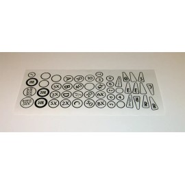 Sorcerer Pinball Machine Insert Decals