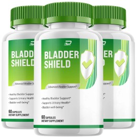 Bladder Shield (3 Pack) Bladder Shield Supplement for Men – BladderShield Pills Advanced