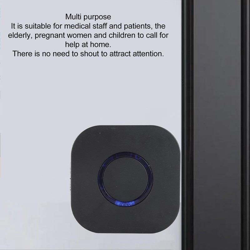 Wireless Caregiver Pager Emergency Nurse Alert System 433MHZ Volume Adjustment