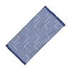 Rectangular Towel with Tassle Blue Beach Bath Summer Holiday Beach