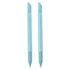 sourcing map 2pcs Glass Cuticle Pusher Tool Dual Ended Crystal
