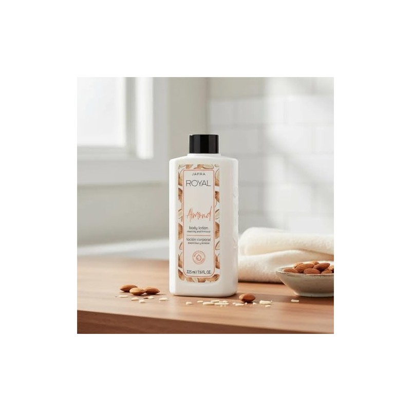 Jafra Loción Corporal Royal Almond, 225ml