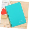 NUOBESTY Convenient Spiral Notebook for Students and Office Use Lined