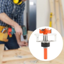 MagiDeal Woodworkings Hinge Jig Drill Head Woodworkings Hole Opener Accessory Carpenter Tools Auger Opener for Professional Furniture