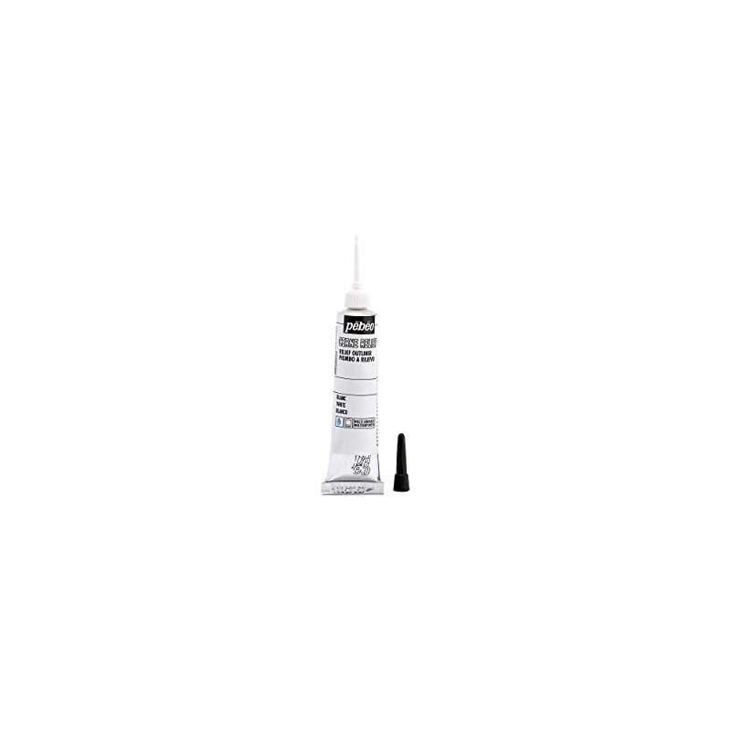 Pebeo Vitraux Outliner 20ml White 778000