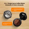 Horavie Mini Single Serve Coffee Maker for K Cup and