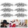 6Pcs Shoe Clips All Match Boots Buckle Uppers Wedding Party
