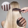 4-Piece Dandruff Comb Set, Stainless Steel Fine Tooth Lice Comb,
