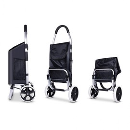 Foldable Hand Shopping Cart Cart A 2ea