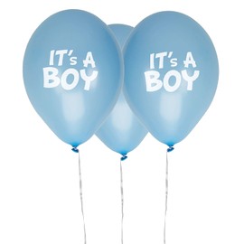 Neviti 775592 Little Star Blue-It's A Boy Balloons-8 Pack, 10 x 3 x 0.2