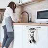 OTOUO Funny Donkey Hand Towel for Bathroom Decor, Farmhouse Donkey