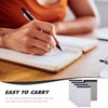 5Pcs Tear-off Notepads Writing Note Pads Memo Notepad Weekly Recording