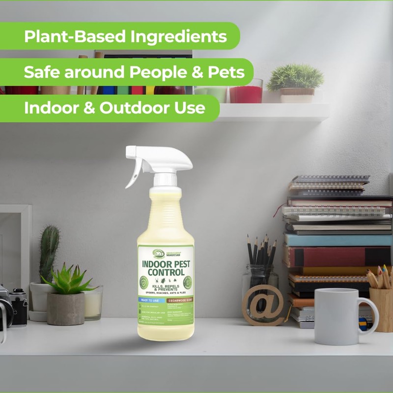 Mosquito Magician Indoor Pest Spray – Design for Indoor Use