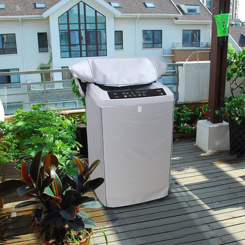 Washing Machine Cover Thickening Double-side silver coated fabric Waterproof Sunscreen
