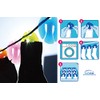 Outlook Design Italia VHA0100100 Sock Clips Set of 20 Multi-Coloured