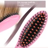 Household Hair Straightener Brush Negative Ion Styling Brush Hairdressing Tool