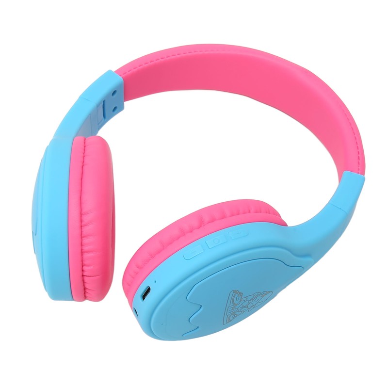 Bluetooth Kids Headphone Stereo Noise Reduction RGB Light Foldable Children