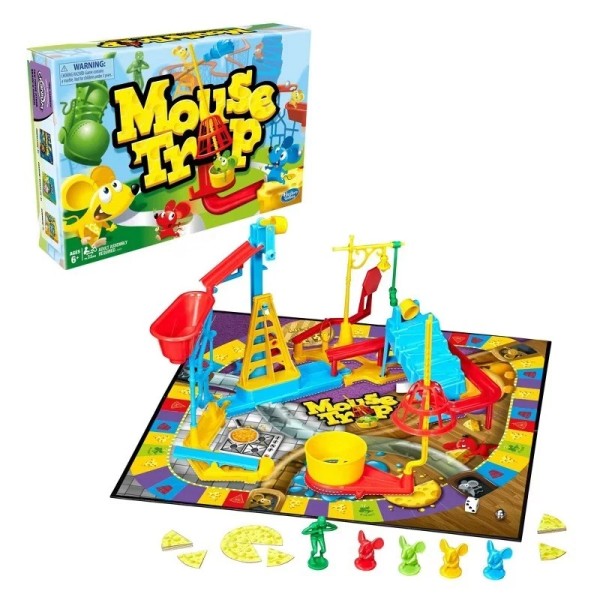 Hasbro Gaming Classic Mouse Trap Board Game