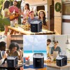 Ice Maker Countertop, Portable Ice Machine Self-Cleaning, Portable Ice Cube