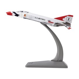 DCD McDonnell Douglas F-4 Phantom Aircraft No. 1 Thunderbirds 1/144 Diecast Model United States Air Force Collector Series