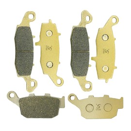 S SYUU Motorcycle Front Rear Brake Pads Compatible with Suzuki SFV 650 K9/L0/L1 Gladius 2009 2010 2011 2012 2013 2014 2015 SV 650 2016 2017 FA229F FA231F FA496R