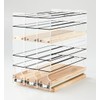 Vertical Spice Solid Maple Storage Rack Drawer - Sliding Spice