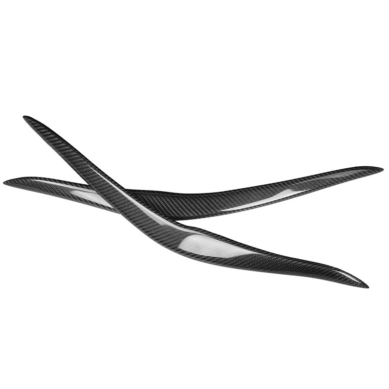 Carbon Fiber Car Headlight Eyebrow Eyelids Fits for F87 M2