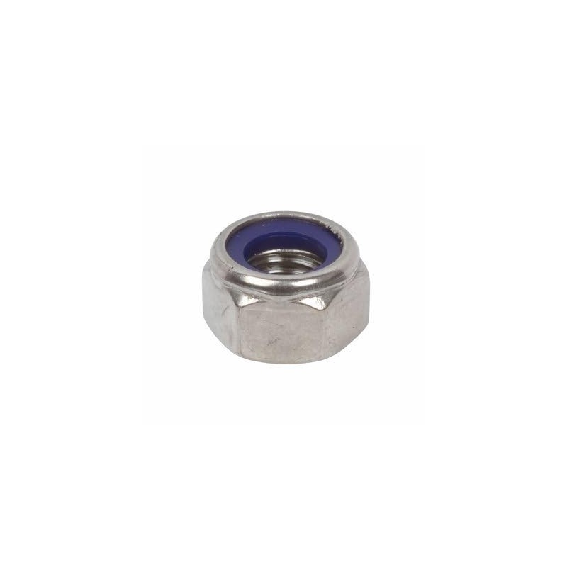 Nyloc Nuts, A2 Stainless Steel Hex Nylon Insert Lock Nuts,