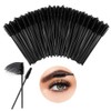 LOPHE 200PCS Disposable Eyelash Brushes, Mascara Eyelash Wands Brush Spoolies
