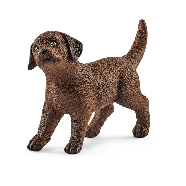 SCHLEICH Farm World, Animal Figurine, Farm Toys for Boys and Girls 3-8 Years Old, Labrador Retriever Puppy