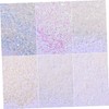 Baluue Fine Glitter Nail Art Powder White Glitter Dust for