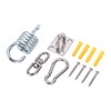 Stainless Steel Ceiling Hammock Hanging Kit 551lb Capacity Suspension Hook