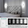 TRLIFE Modern Wall Sconces, Dimmable Wall Sconces Set of 2