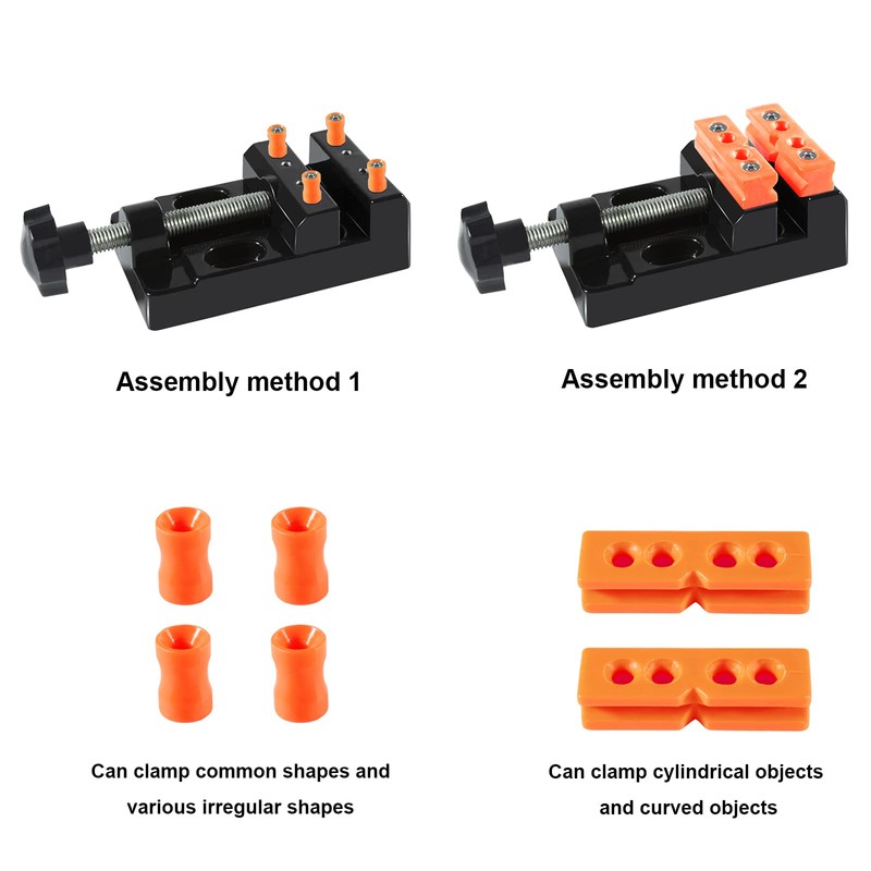 Comius Sharp Universal 57 mm Mini Flat Clamp Table Jaw