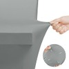 Utopia Kitchen Utopia Kitchen Spandex Tablecloth 10 Pack [6FT, Grey]
