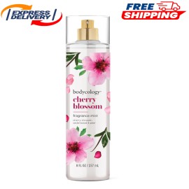 Bodycology Long-Lasting Fragrance Body Mist, Cherry Blossom, 8 fl oz