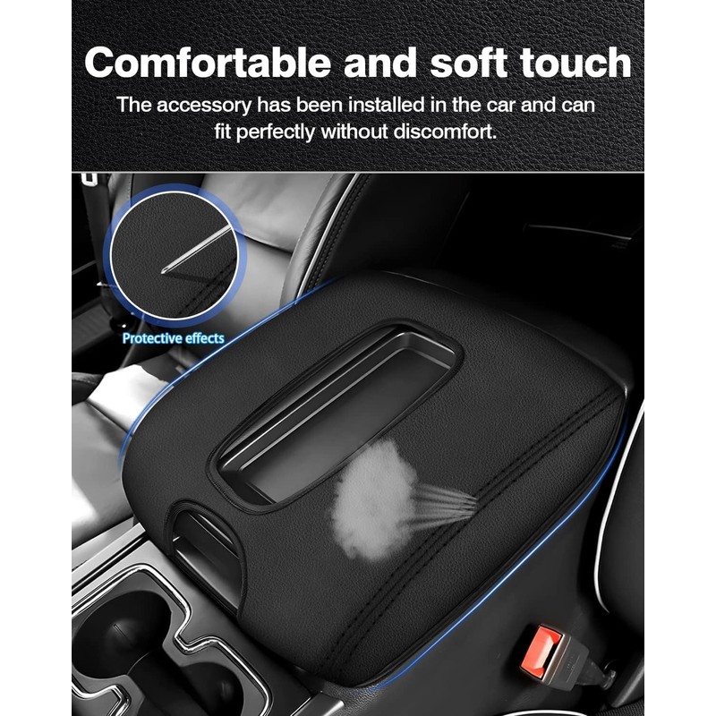 Autorder Center Console Cover for 2014-2018 Chevy Silverado/GMC Sierra 1500