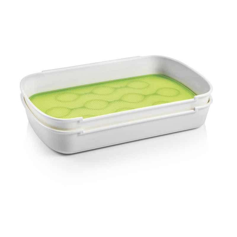 Tescoma 899098 Sprouting Bucket, Two Bowls with Grid and Sprout