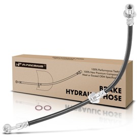 A-Premium Rear Passenger Brake Hydraulic Hose Compatible with Select Honda and Acura Models - Civic 1992-1995 1999-2000, Civic del Sol 1993-1997, Integra 1994-2001 - Replace# 01466S03Z00