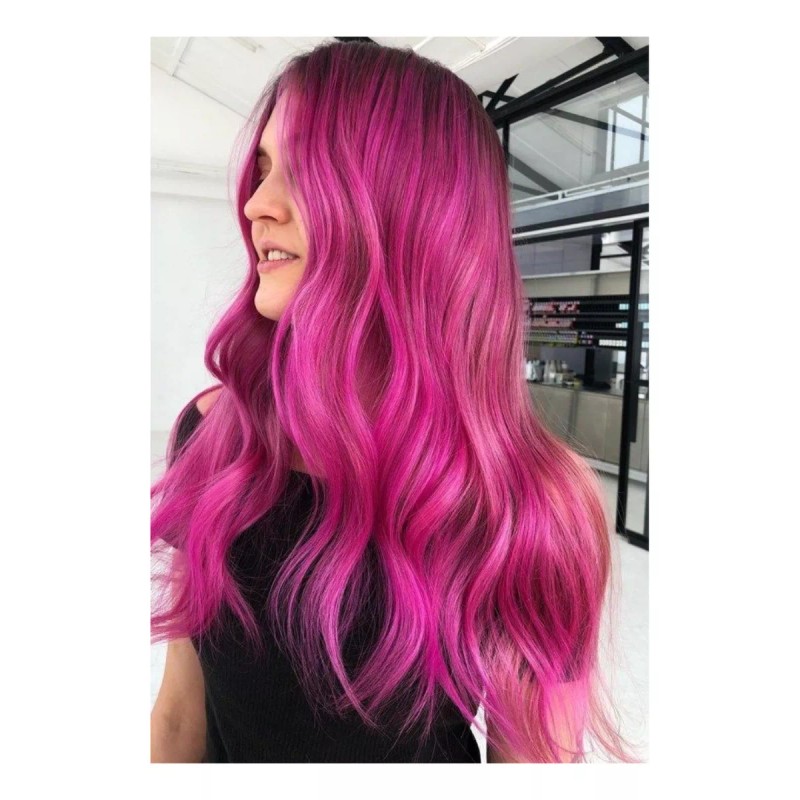 RBL 6 Piezas De Tinte Fantasía Para Cabello Rosa Rebelde