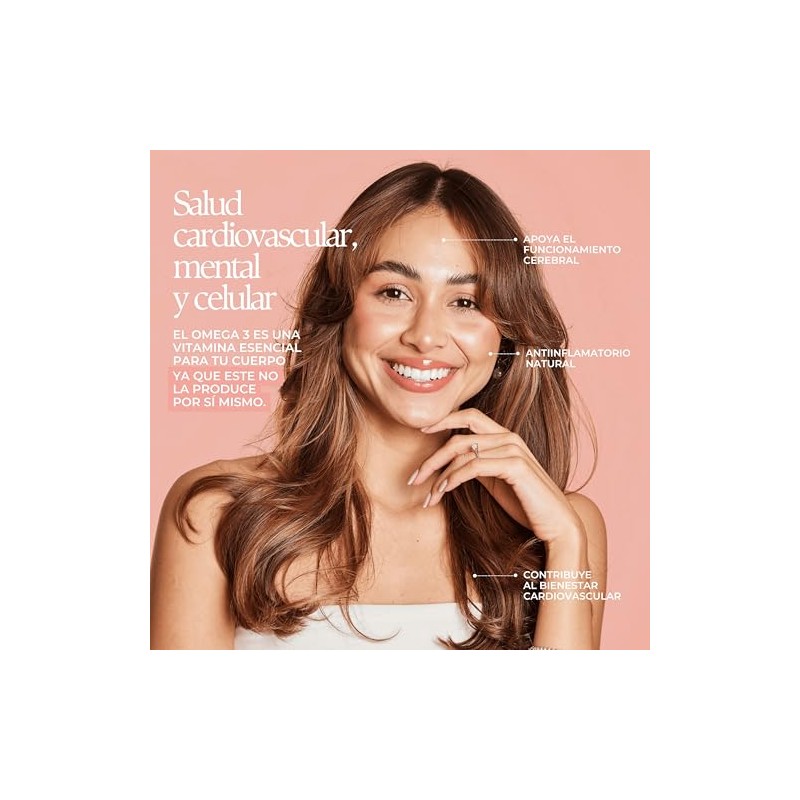 CARO FIT Omega 3 Puro de Salmn de Alta Potencia