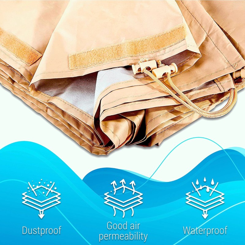 ARDILA VEELA Pool Covers for Inground Pools, Pools Reel up